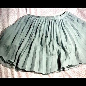 Gray skirt